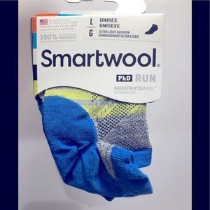 SMARTWOOL running ankle socks men’s L/G BNWT